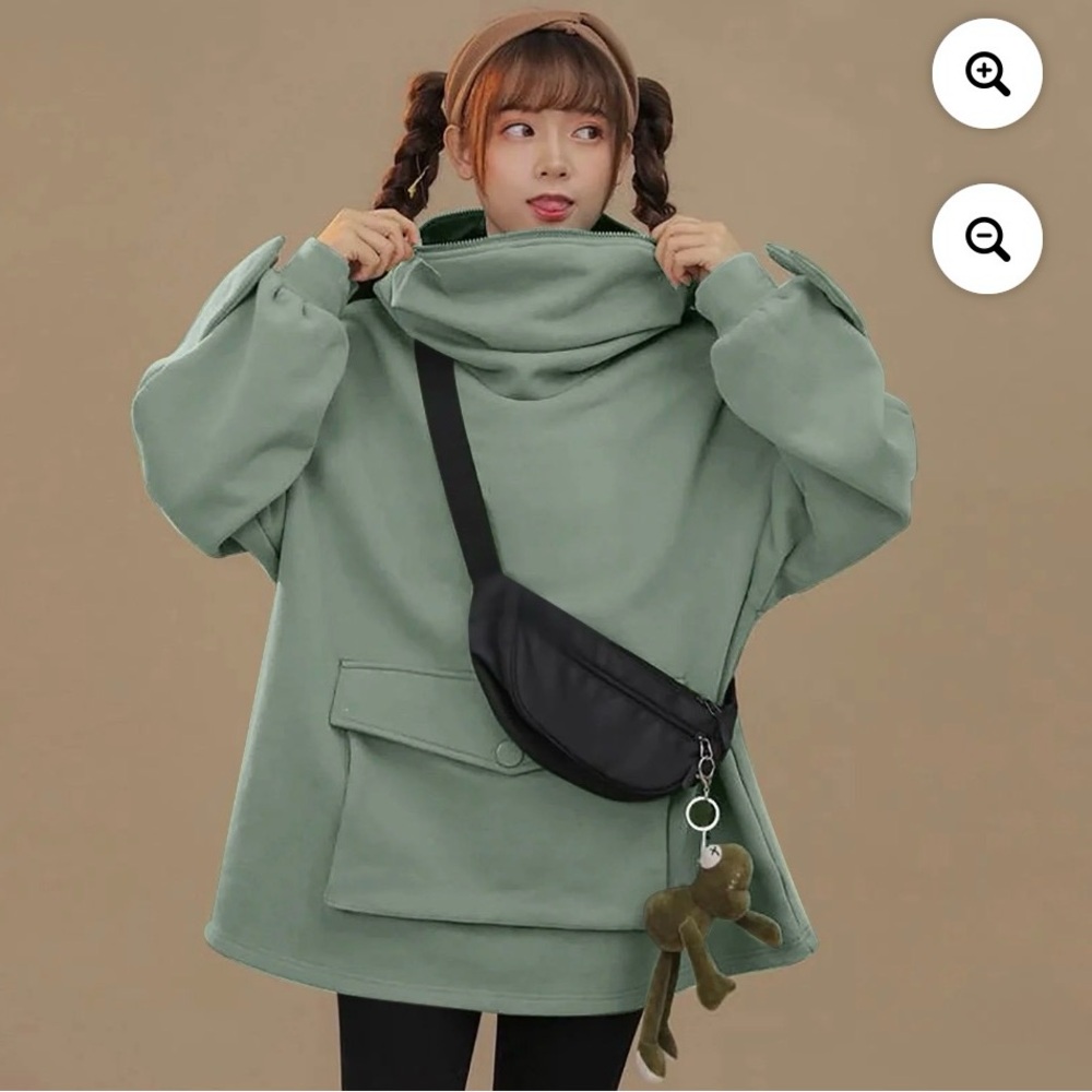 Green Frog Hoodie Pullover - Unisex